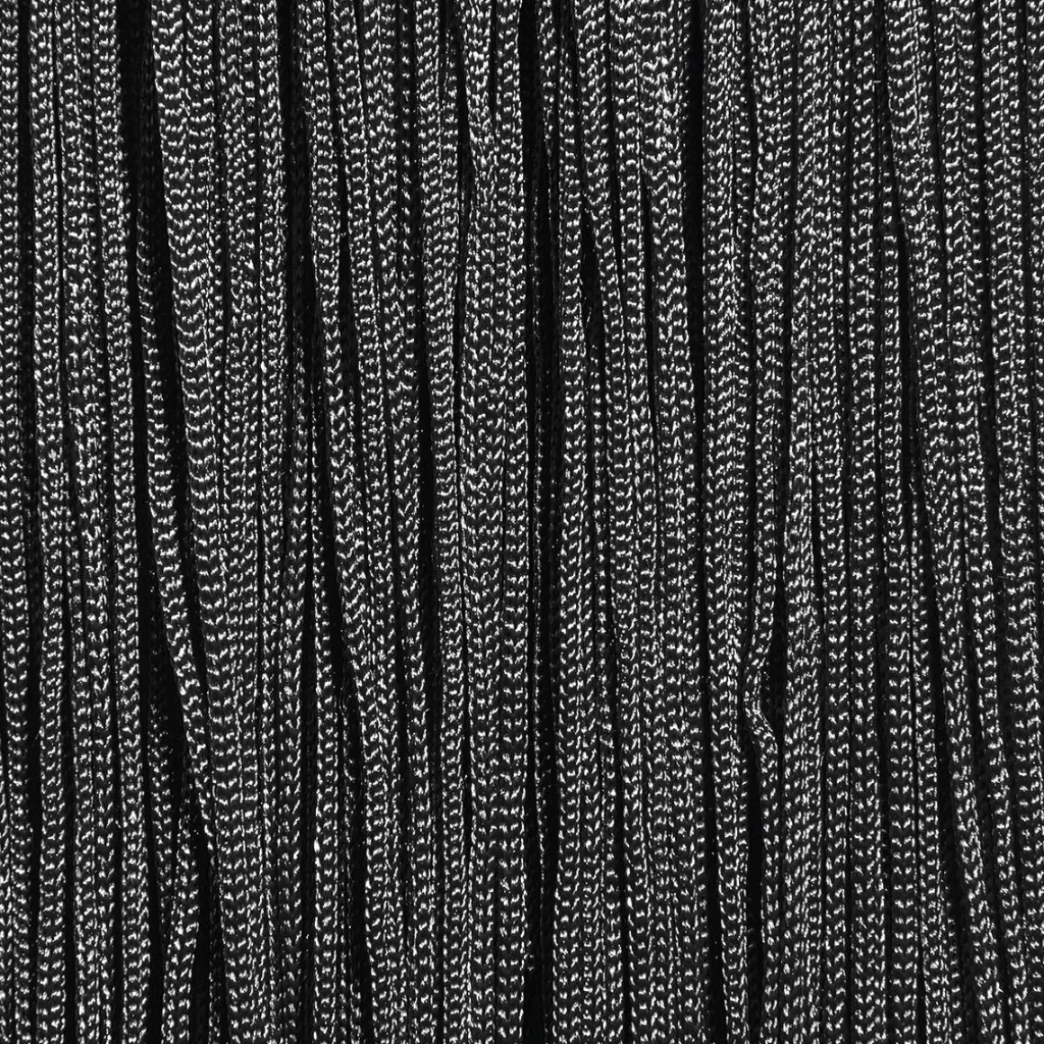 Cortina De Cuerdas Negra, 200 X 90 Cm