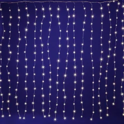 Cortina De Luces LED Con Alambre Para Exteriores, 300 LED, 150 X 200 Cm