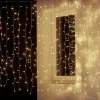 Cortina De Luces LED Para Uso Profesional Sistema IP20, 1000 LED, 500 X 200 Cm, Sin Cable