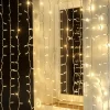 Cortina De Luces LED Parpadeante Para Uso Profesional Sistema IP67, 600 LED, 300 X 200 Cm