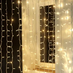 Cortina De Luces LED Parpadeante Para Uso Profesional Sistema IP67, 600 LED, 300 X 200 Cm