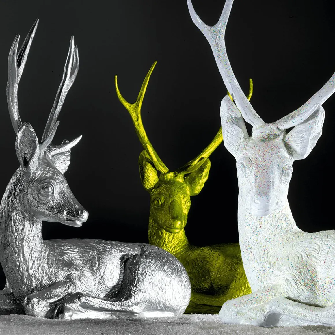 Corzo Macho Decorativo, Longitud: 70 Cm