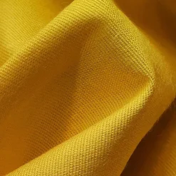 Costillas De Tejido De Viscosa Amarillo Maíz, 120 Cm De Ancho