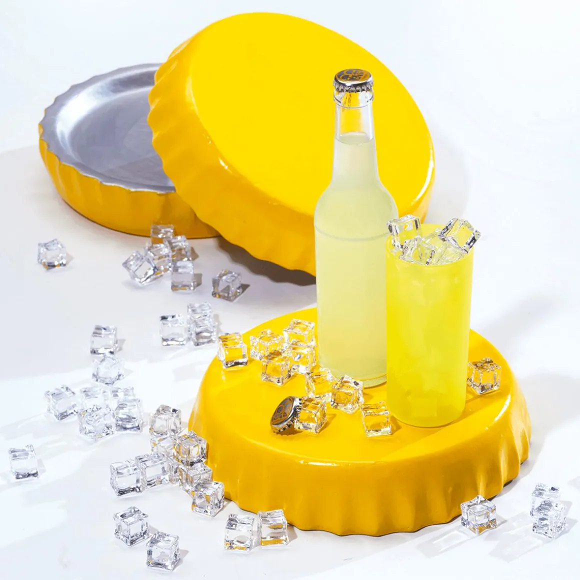 Cubitos De Hielo Decorativos De Acrílico, 500 G