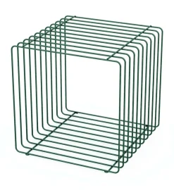 Cubo De Celosía 40 X 40 Cm Negro