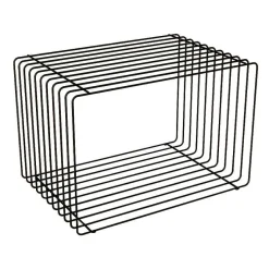 Cubo De Celosía 60 X 40 Cm Negro