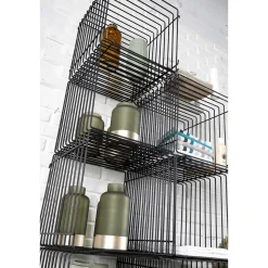 Cubo De Celosía 40 X 40 Cm Plata