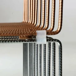 Cubo De Celosía 60 X 40 Cm Plata