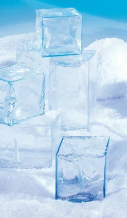 Cubo De Hielo Decorativo 23 X 46 Cm