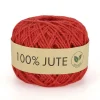 Cuerda De Yute Ø 1,5 Mm, 100 M, Roja