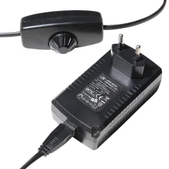 Dado LED Regulable, Plata, 20 X 20 Cm