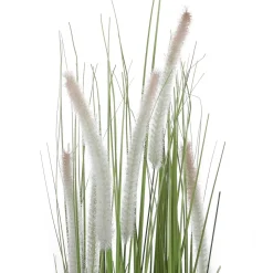 Deco Lampbush Grass En Maceta Negra 90 Cm
