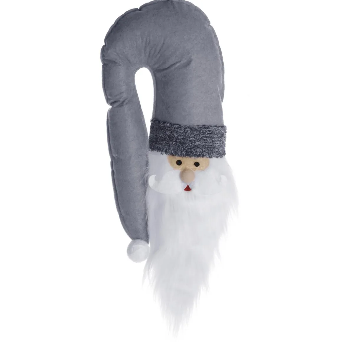 Deco Santa Claus 65 Cm Gris