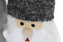 Deco Santa Claus 65 Cm Gris
