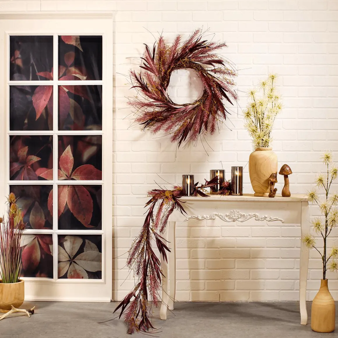 Decoración Del Puesto De Frutas "Wild Vine 87 Cm