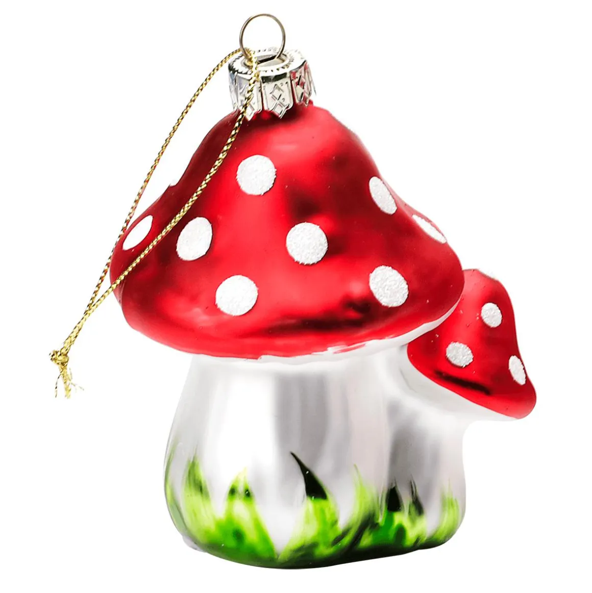 Decoración Del árbol De Navidad "hongo De Suerte" 9,5 Cm