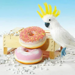 Donut Decorativo Con Perlas De Azúcar 20 Cm Ø Colorido