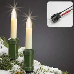 Eje Velas Luz Cadena Para Interior Y Exterior 22 M