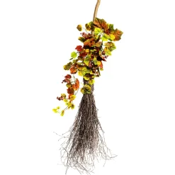 Escoba Decorativa De Broza, 125 Cm
