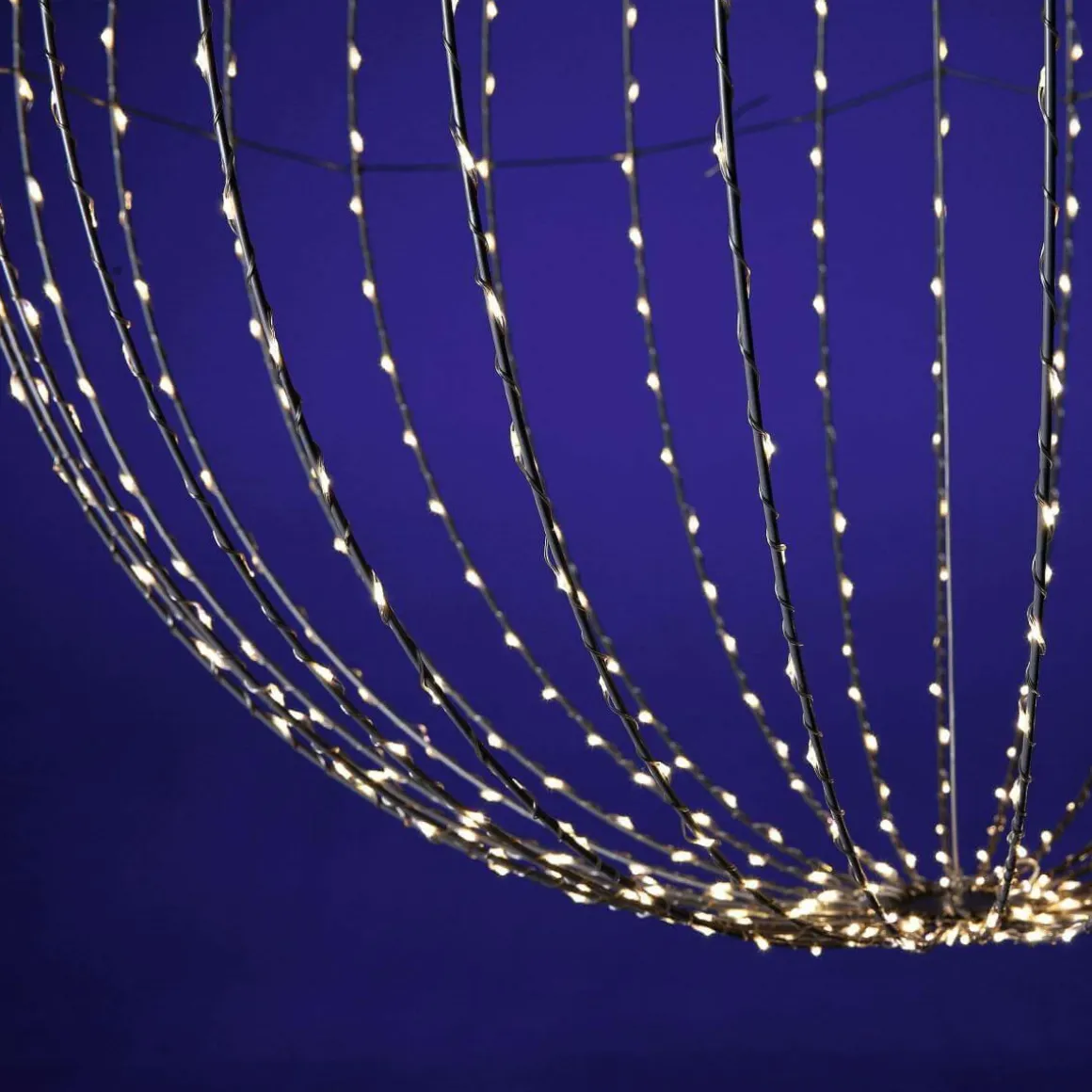 Esfera Luminosa LED Para Exteriores, LED Cálido - Blanco, Ø 80 Cm