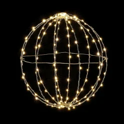Esfera Luminosa LED Para Exteriores, LED Cálido - Blanco, Ø 30 Cm