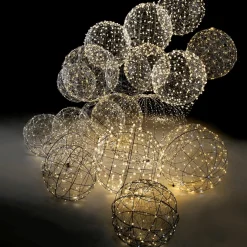 Esfera Luminosa LED Para Exteriores, LED Cálido - Blanco, Ø 30 Cm