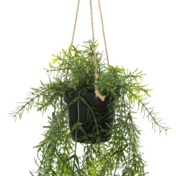 Espárrago Artificial Ornamental Asparagus Cesta Colgante 20 X 50 Cm