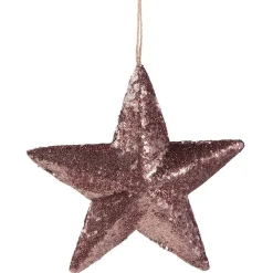 Estrella Con Lentejuelas Ø 33 Cm, Nougat