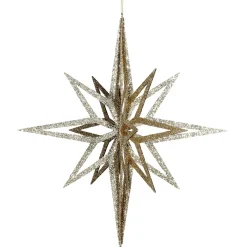 Estrella Decorativa 3D, Ø 60 Cm, Oro