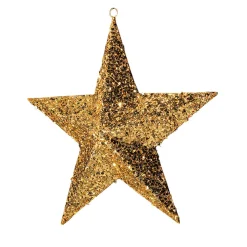 Estrella Decorativa, Dorado, Ø 80 Cm