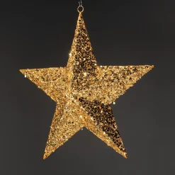 Estrella Decorativa, Dorado, Ø 80 Cm