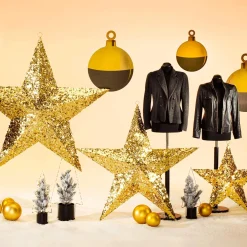 Estrella Decorativa, Dorado, Ø 80 Cm