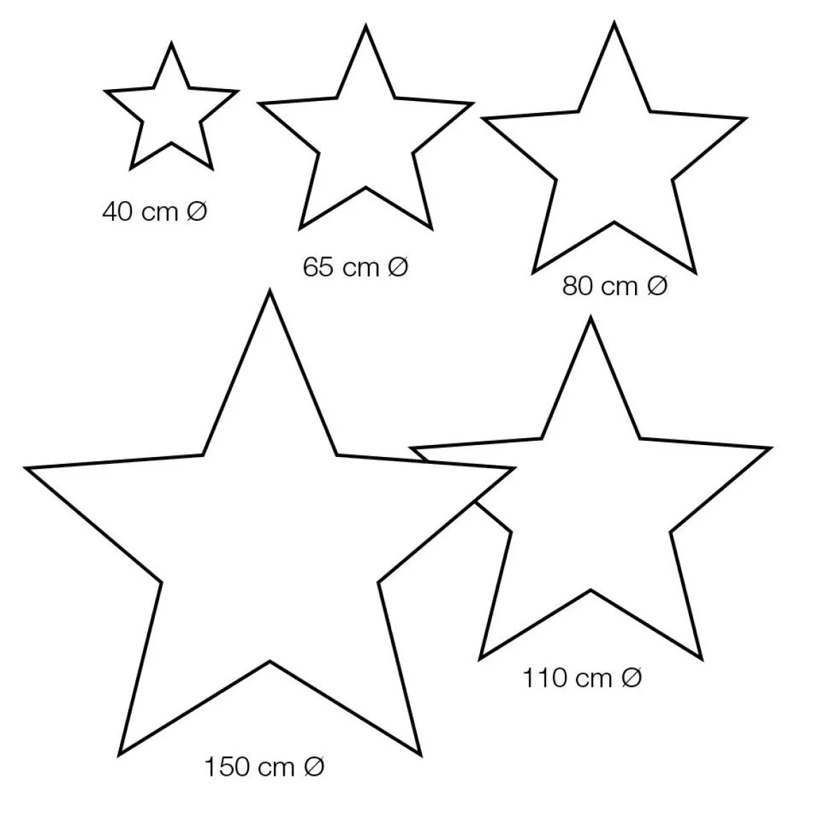 Estrella Plegable De Tela Decorativa Rojo Burdeos Con Cremallera, 40 Cm