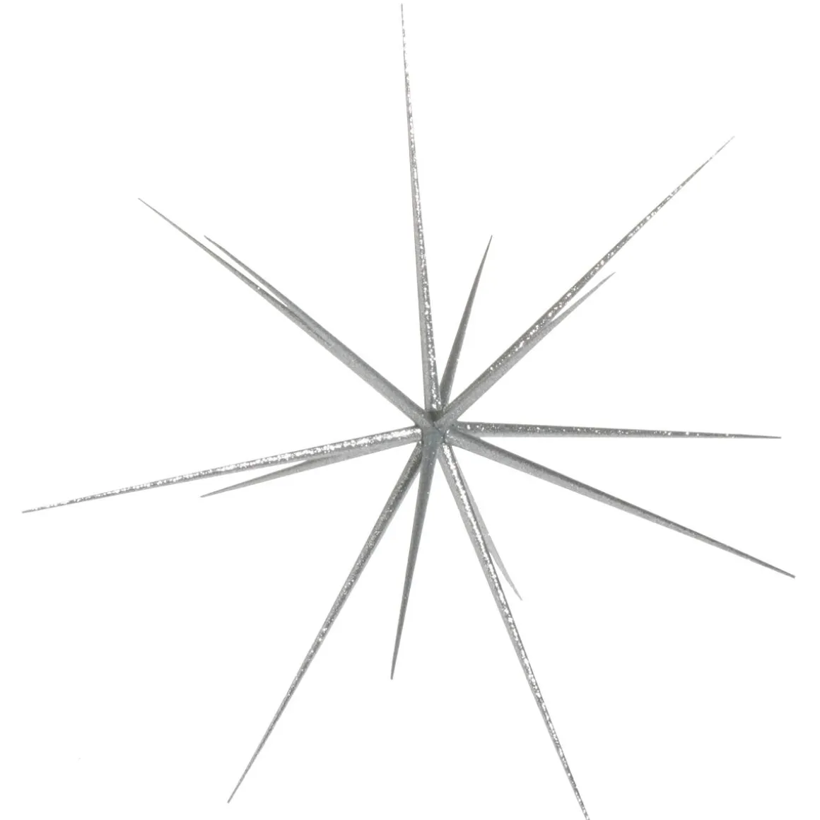 Estrella Sputnik, Color Plata, Ø 40 Cm