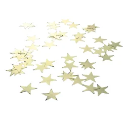 Estrellas Decorativas Para Dispersar Oro, Ø 10 Cm, 25 Piezas