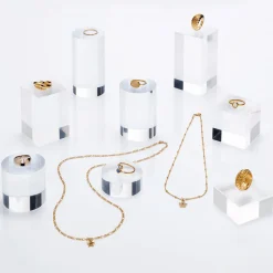 Expositor De 4 Piezas Con Soporte