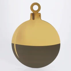 Expositor De Bolas De Navidad 51 X 67 Cm Negro Oro