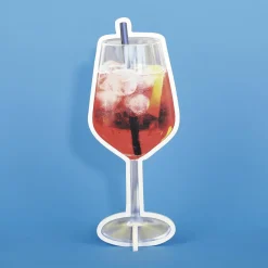 Expositor De Cócteles Aperol Spritz 20 X 50 Cm