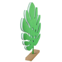 Expositor De Hoja De Monstera Altura 42 Cm