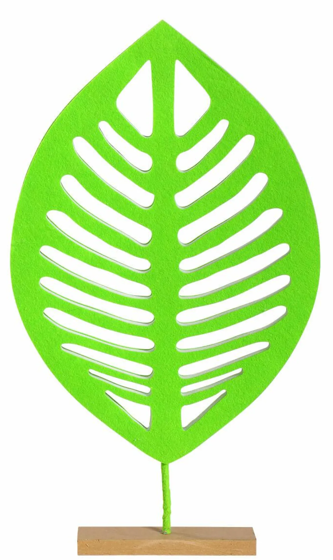 Expositor De Hojas Verde Claro, Altura 60 Cm