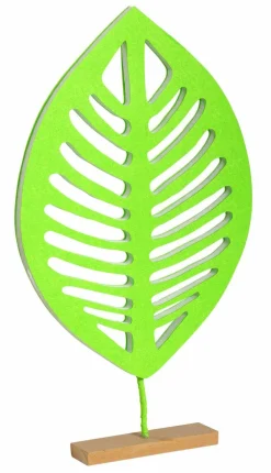 Expositor De Hojas Verde Claro, Altura 60 Cm