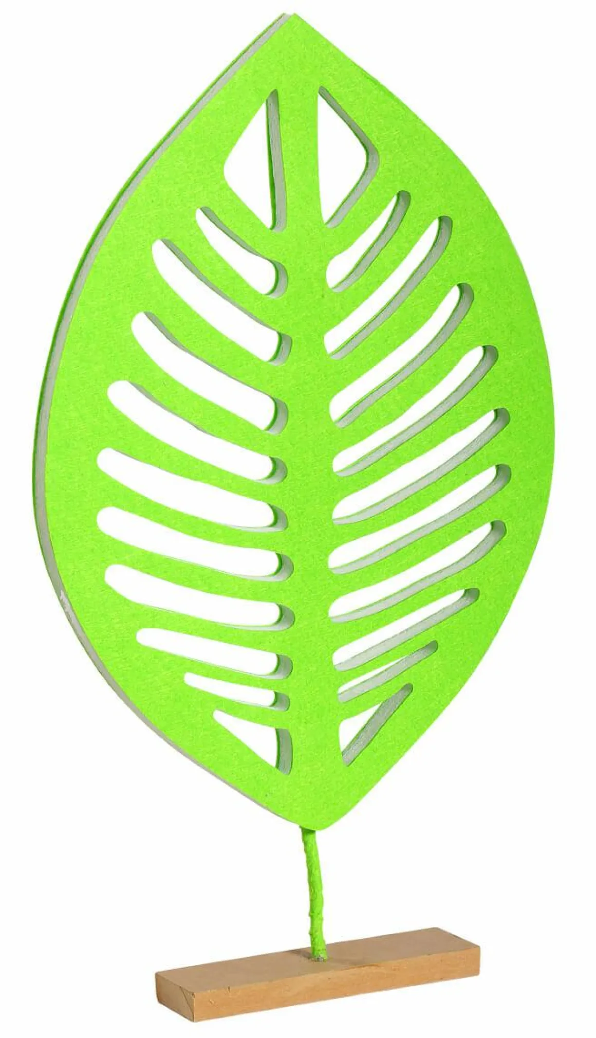 Expositor De Hojas Verde Claro, Altura 60 Cm