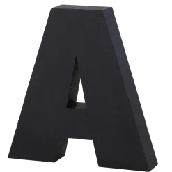 Expositor Decorativo Letra A, Altura 50 Cm