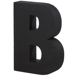 Expositor Decorativo Letra B, Altura 50 Cm