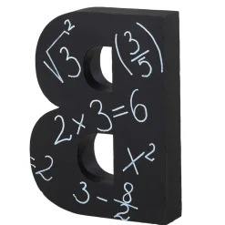 Expositor Decorativo Letra B, Altura 50 Cm