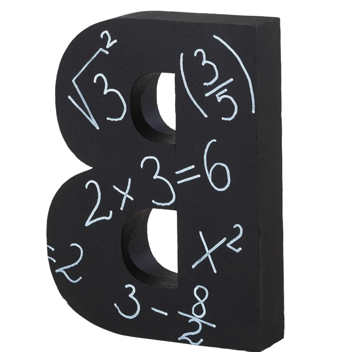 Expositor Decorativo Letra B, Altura 50 Cm
