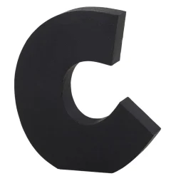 Expositor Decorativo Letra C, Altura 50 Cm