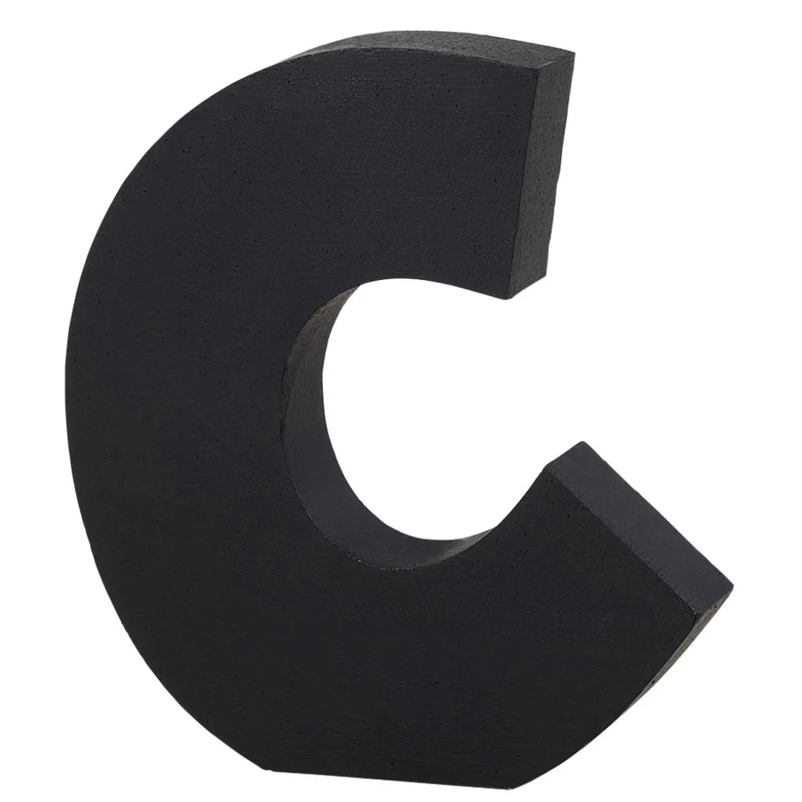 Expositor Decorativo Letra C, Altura 50 Cm