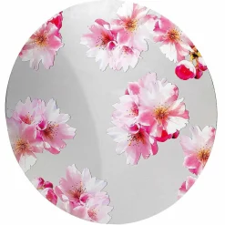Expositor Espejo Flores Del Cerezo Ø 80 Cm