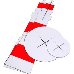 Faro Decorativo De Madera, Altura 80 Cm